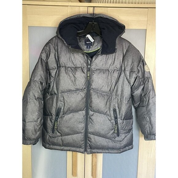 Gap Kids ColdControl Max Puffer Jacket, Size M (8-9)Heather Grey